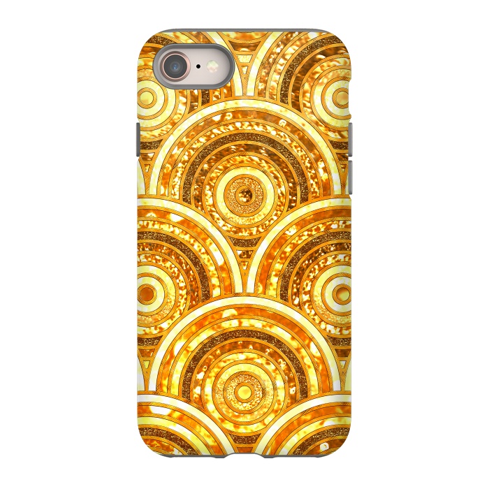 iPhone 8 StrongFit aztec gold by  Utart