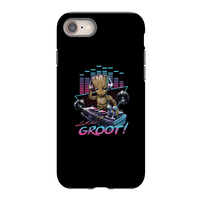 iPhone 8 StrongFit Let's Groot by Vincent Patrick Trinidad