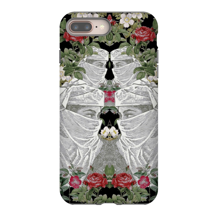 iPhone 8 plus StrongFit Rose Queen by Zala Farah