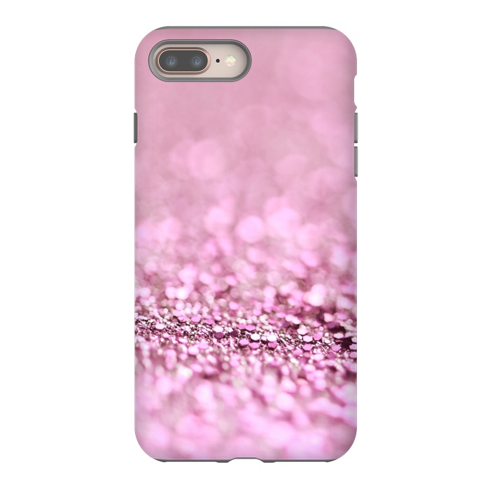 iPhone 8 plus StrongFit Rose Gold Blush Glitter by  Utart