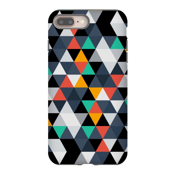 iPhone 8 plus StrongFit Geometric Triangle by TMSarts