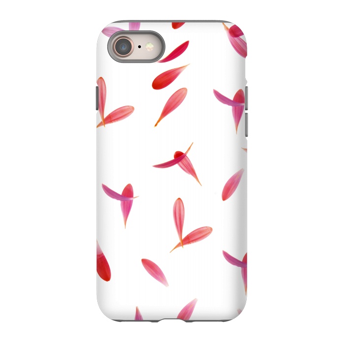 iPhone 8 StrongFit Red Rose Leaves by Creativeaxle