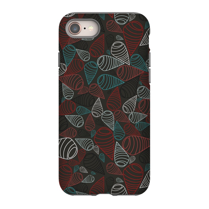 iPhone 8 StrongFit Abstract Swirls  by TMSarts
