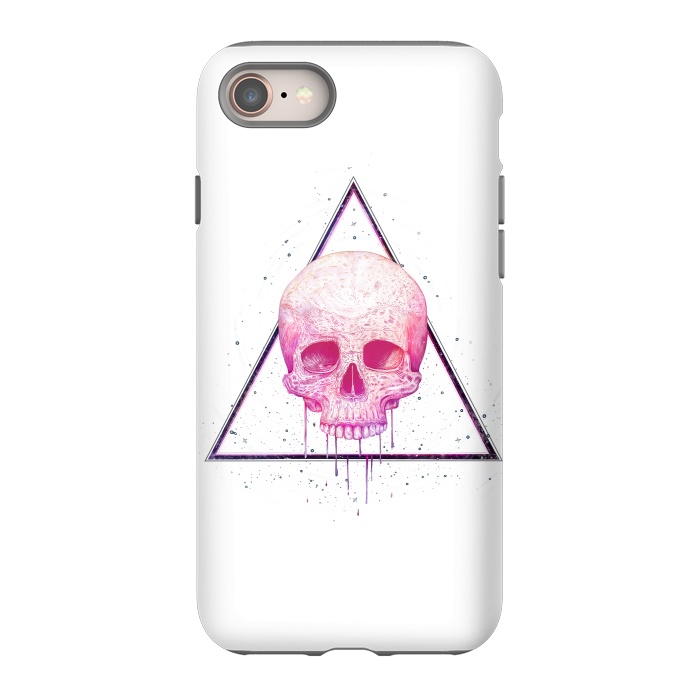 iPhone 8 StrongFit Skull in triangle by kodamorkovkart