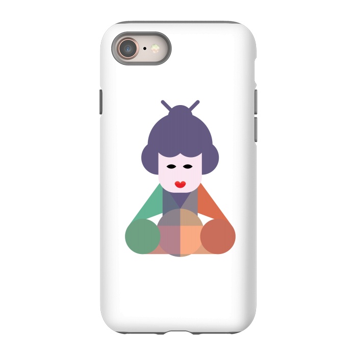 iPhone 8 StrongFit chinese beauty by TMSarts