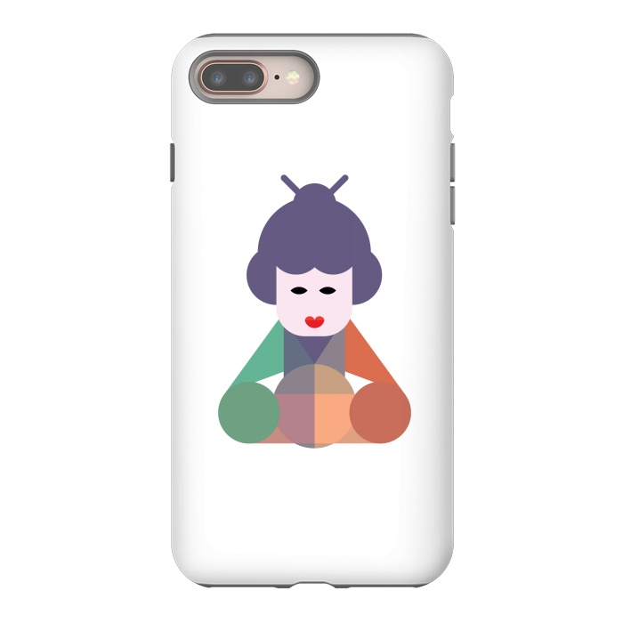 iPhone 8 plus StrongFit chinese beauty by TMSarts