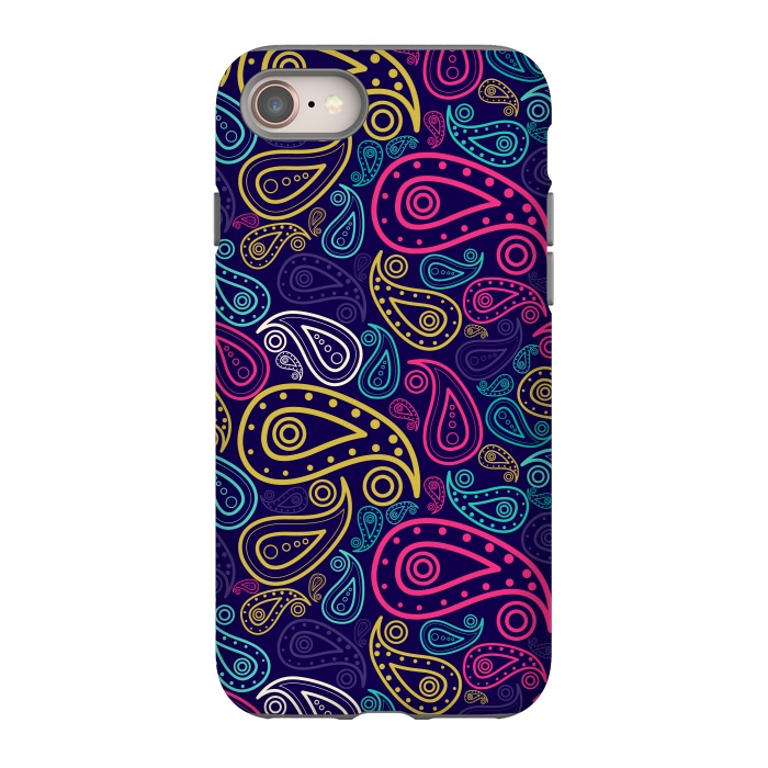 iPhone 8 StrongFit Paisley by TMSarts