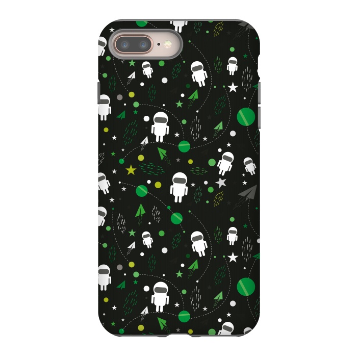 iPhone 8 plus StrongFit Astronauts by TMSarts