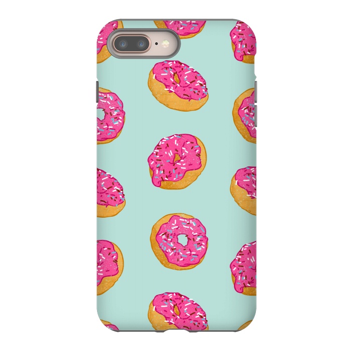 iPhone 8 plus StrongFit Donuts by Evgenia Chuvardina