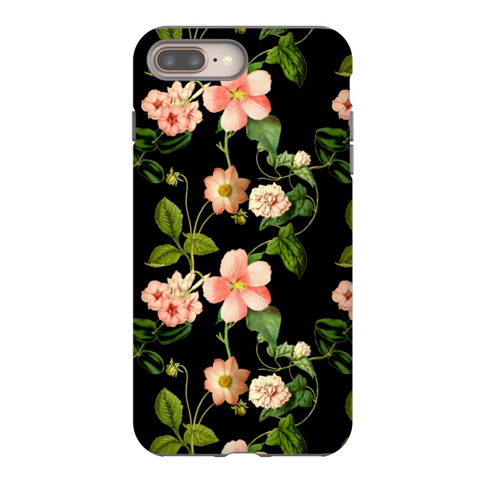 iPhone 8 plus StrongFit Beautiful vintage flowers by  Utart