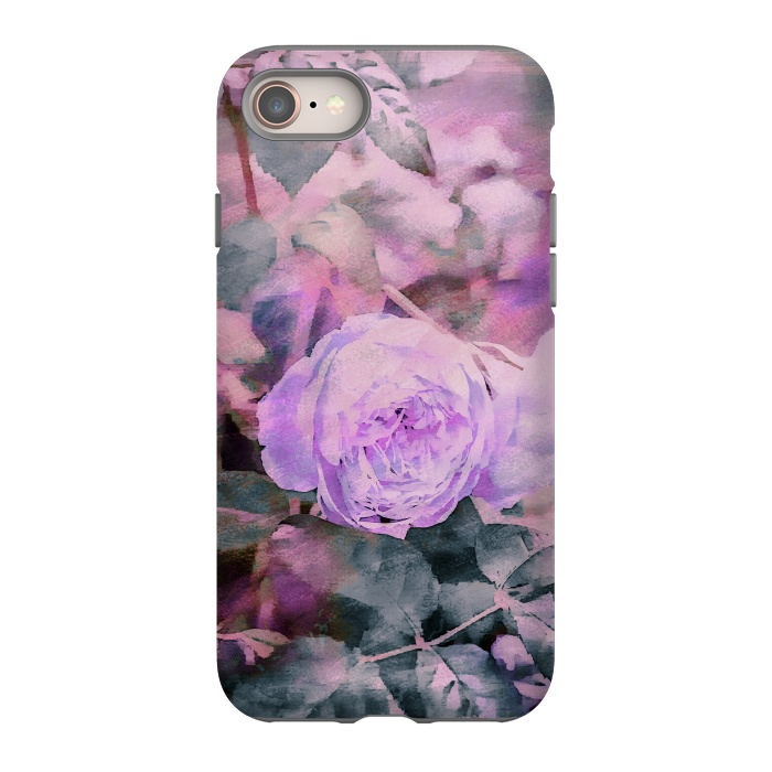 iPhone 8 StrongFit Rose Mixed Media Art by Andrea Haase