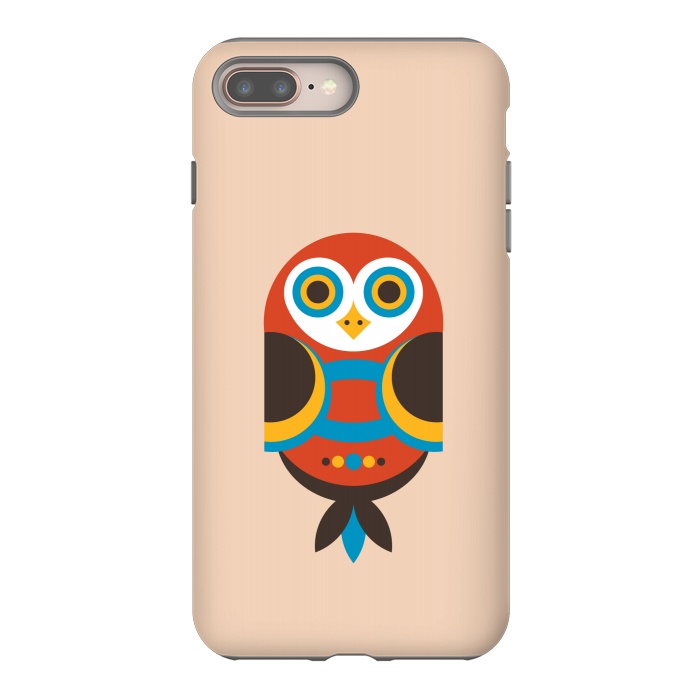 iPhone 8 plus StrongFit abstract Owl by TMSarts