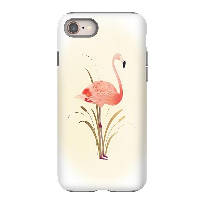iPhone 8 StrongFit Flamingo Dream by Joanna Vog