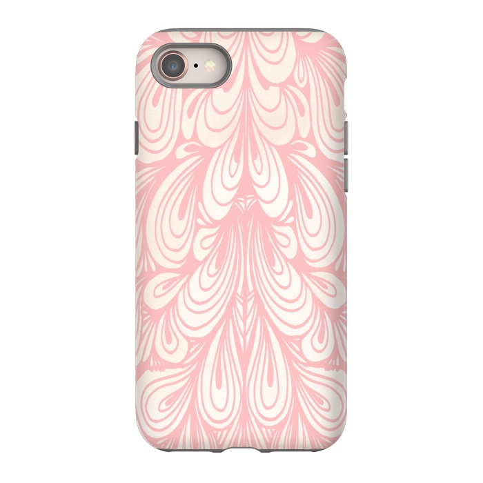 iPhone 8 StrongFit Pink Garden by Joanna Vog