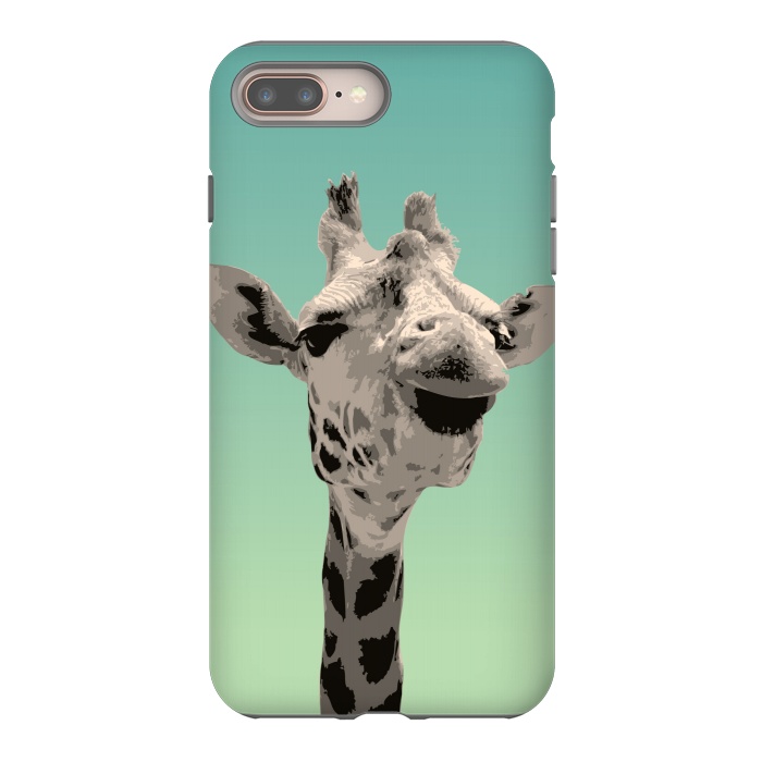 iPhone 8 plus StrongFit Giraffe by Mangulica