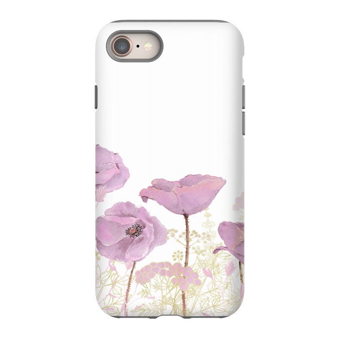 iPhone 8 StrongFit Pink Poppy Dream by  Utart