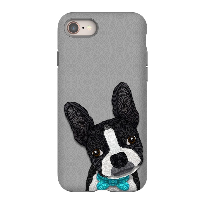 iPhone 8 StrongFit Bow Tie Boston by Angelika Parker