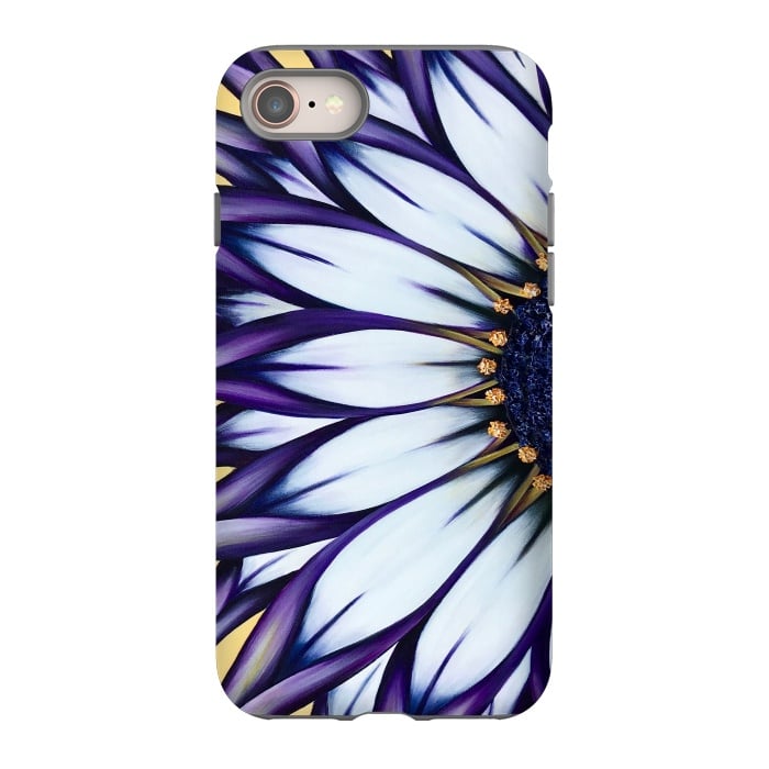 iPhone 8 StrongFit Wild African Daisy by Denise Cassidy Wood