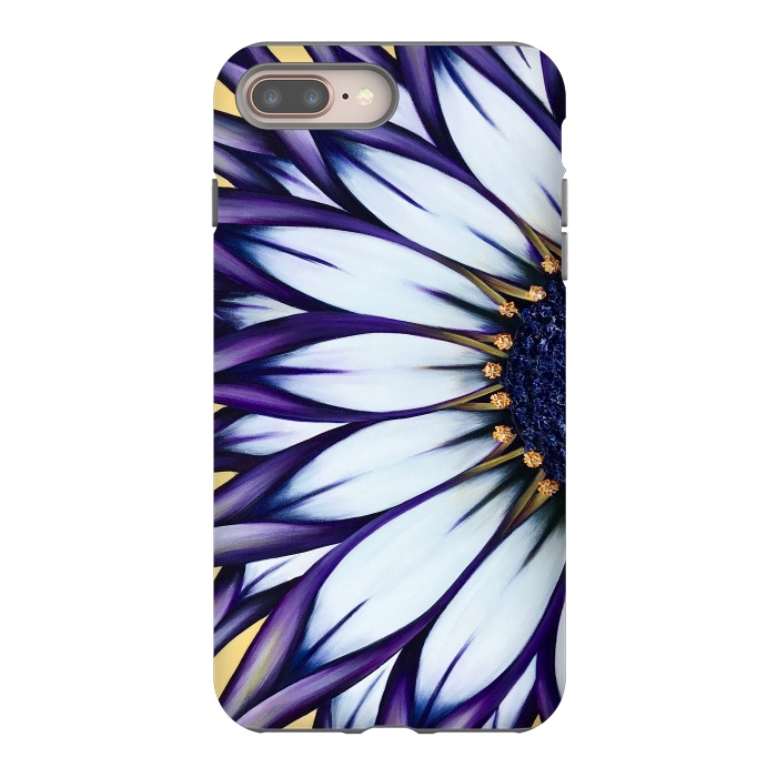 iPhone 8 plus StrongFit Wild African Daisy by Denise Cassidy Wood