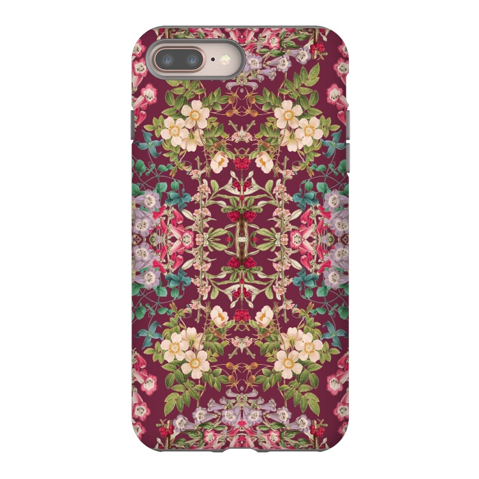 iPhone 8 plus StrongFit Winter Bloom by Zala Farah