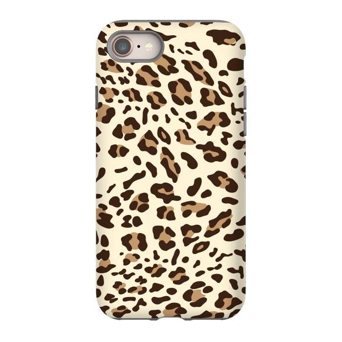 iPhone 8 StrongFit Leopard Texture 4 by Bledi