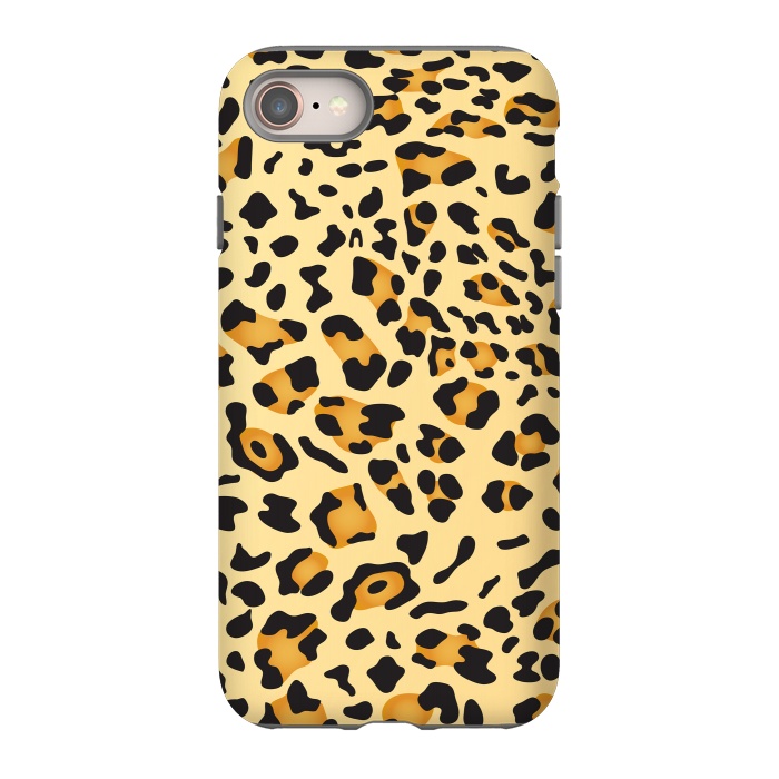 iPhone 8 StrongFit Leopard Texture 5 by Bledi