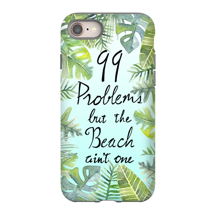 iPhone 8 StrongFit Tropical Chill by gingerlique