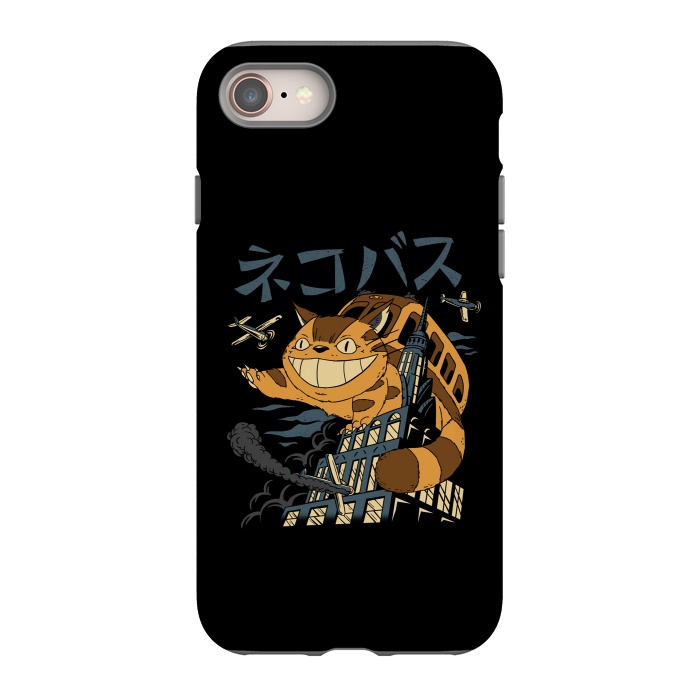 iPhone 8 StrongFit Cat Bus Kong by Vincent Patrick Trinidad