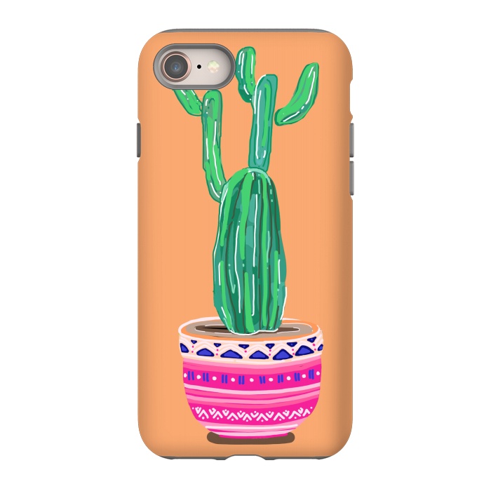 iPhone 8 StrongFit Cacti Plant by MUKTA LATA BARUA