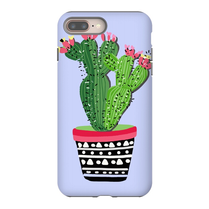 iPhone 8 plus StrongFit Cacti Love 4 by MUKTA LATA BARUA