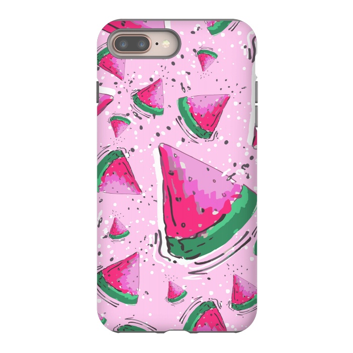 iPhone 8 plus StrongFit Watermelon Crush by MUKTA LATA BARUA