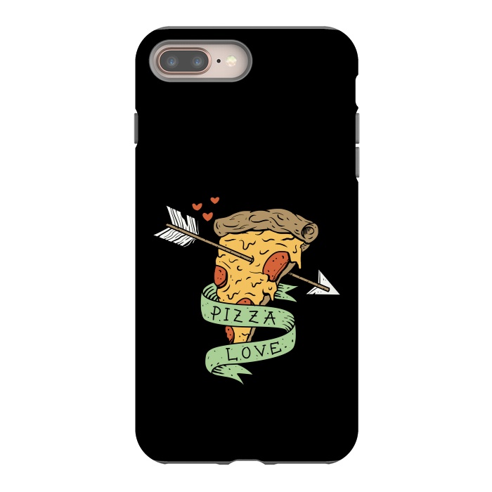 iPhone 8 plus StrongFit Pizza Love by Vincent Patrick Trinidad
