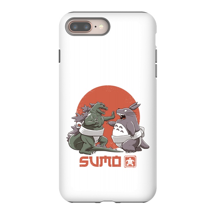 iPhone 8 plus StrongFit Sumo Pop by Vincent Patrick Trinidad