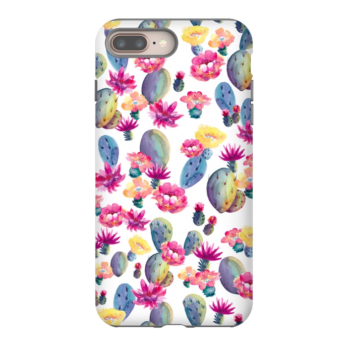 iPhone 8 plus StrongFit Succulent Garden by gingerlique