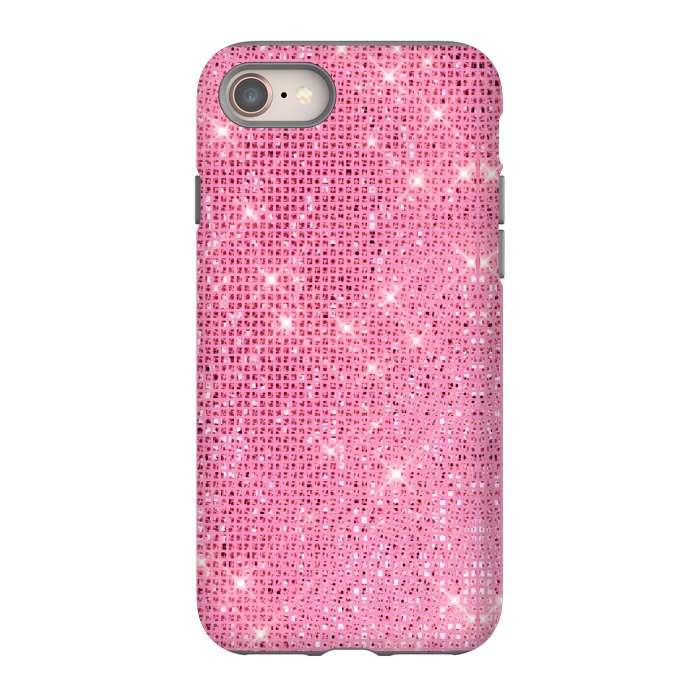 iPhone 8 StrongFit Pink Glitter by Alemi