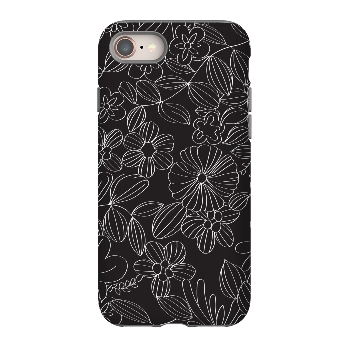 iPhone 8 StrongFit My Flower Design V by Bledi