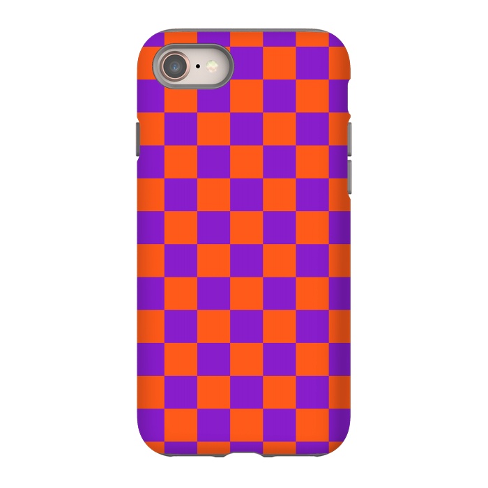 iPhone 8 StrongFit Checkered Pattern VIII by Art Design Works