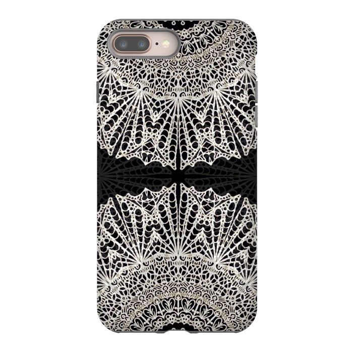 iPhone 8 plus StrongFit Mandala Mehndi Style G384 by Medusa GraphicArt