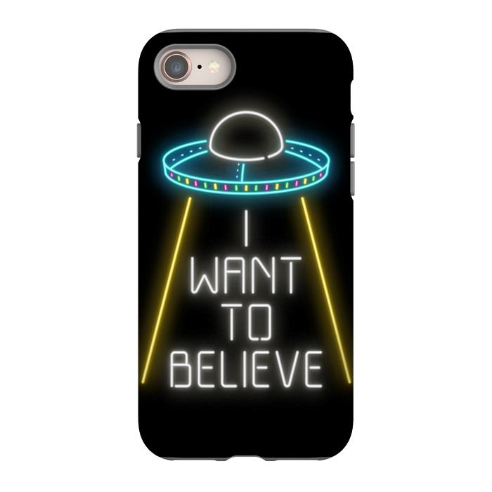 iPhone 8 StrongFit I want to believe by Laura Nagel