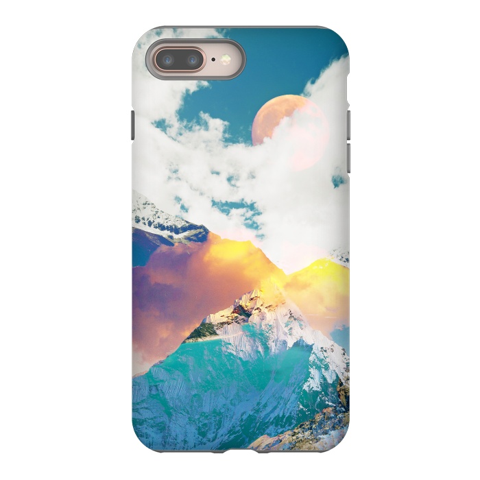 iPhone 8 plus StrongFit Dreaming Mountains by Uma Prabhakar Gokhale