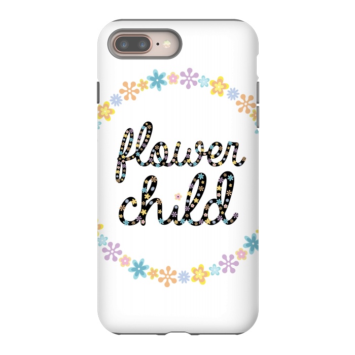 iPhone 8 plus StrongFit Flower child by Laura Nagel