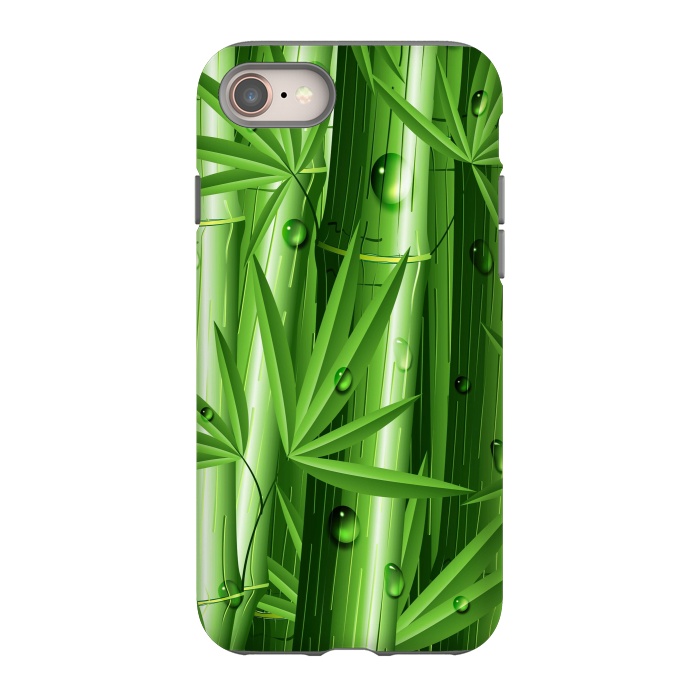 iPhone 8 StrongFit Bamboo Jungle Zen by BluedarkArt