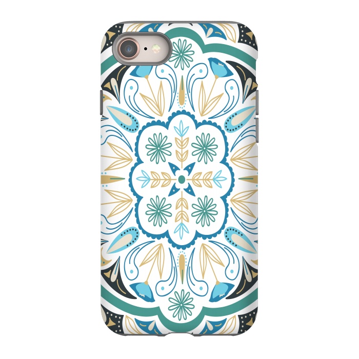 iPhone 8 StrongFit Boho Medallion by TracyLucy Designs