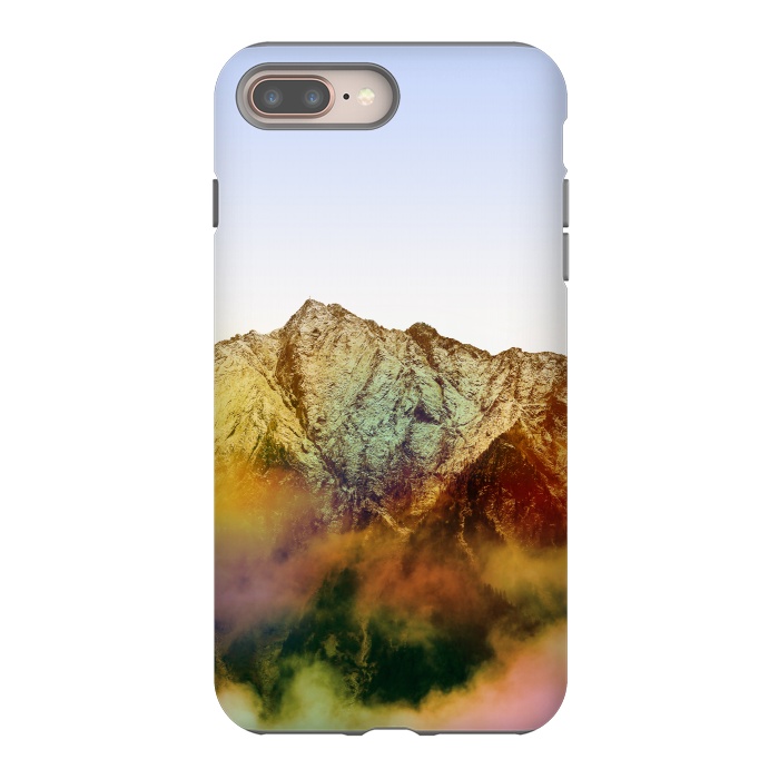 iPhone 8 plus StrongFit Golden Mountain by Creativeaxle