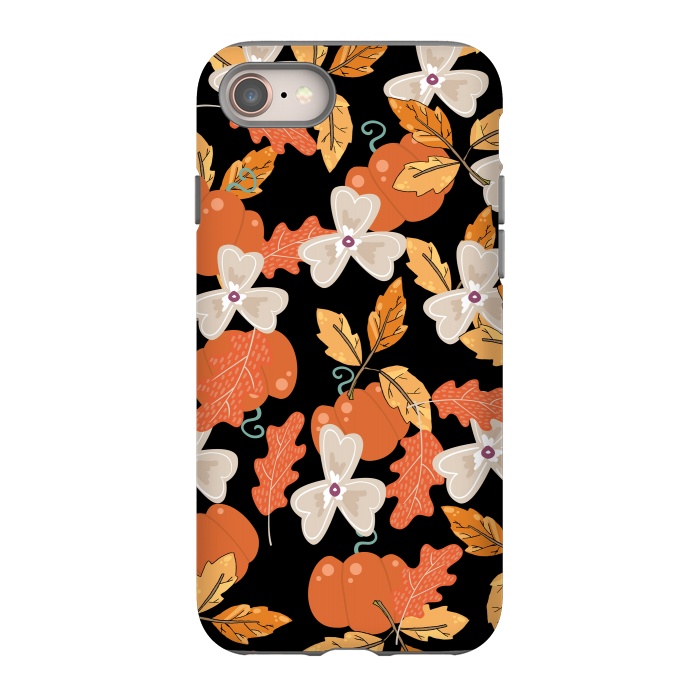 iPhone 8 StrongFit Pumpkin and Spice by Allgirls Studio