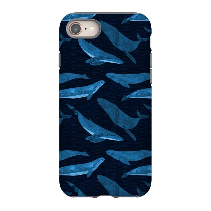 iPhone 8 StrongFit Whales in the Deep by Noonday Design