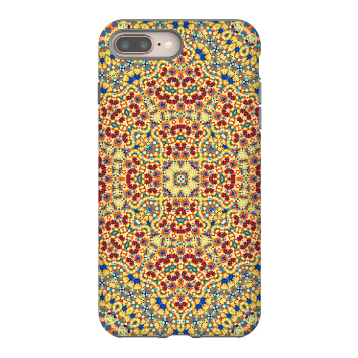 iPhone 8 plus StrongFit Abstract Mandala XI by Art Design Works