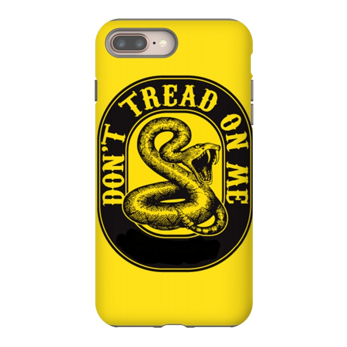 iPhone 8 plus StrongFit Don't tread on me by Carlos Maciel