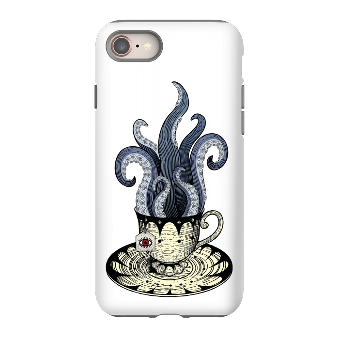 iPhone 8 StrongFit Kraken tea by Laura Nagel