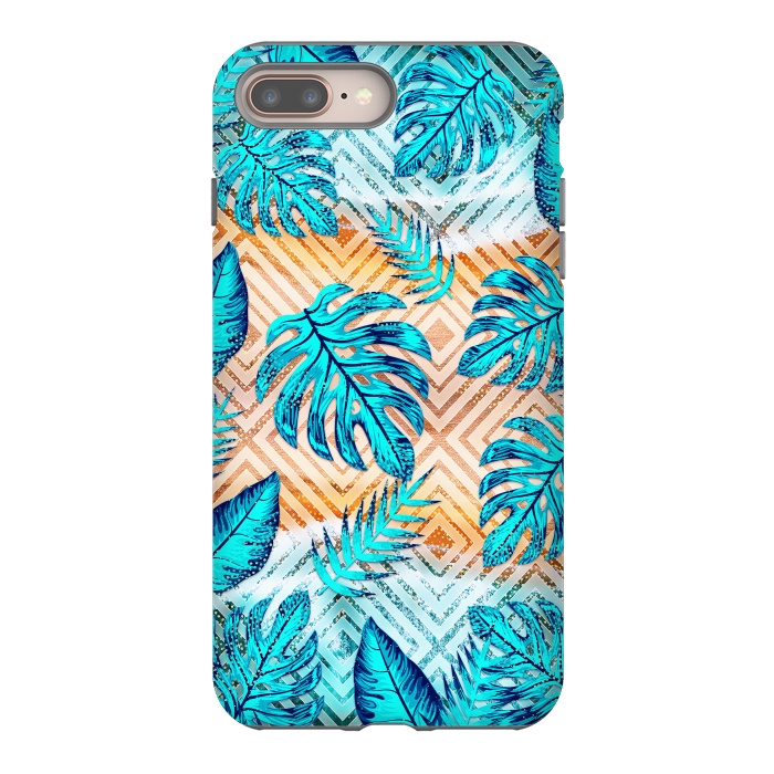 iPhone 8 plus StrongFit Tropical XII by Art Design Works